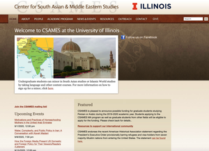 CSAMES webpage 